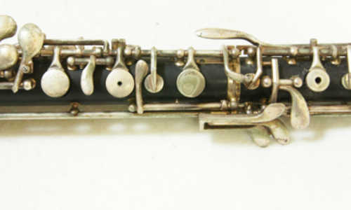 キーが錆びているオーボエ