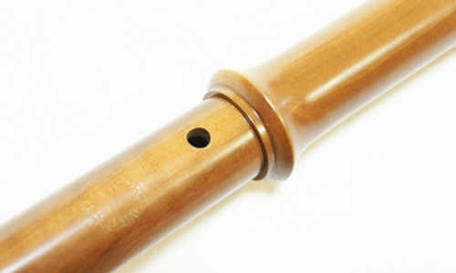 サムホールに磨耗がある